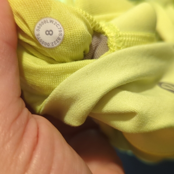 Lululemon Energy Bra Highlight Yellow - Picture 4 of 7